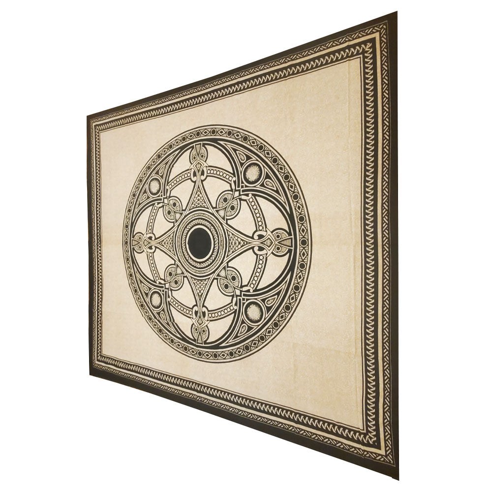 Black Geometric Series Pattern Design Large Wall Decoration Tapestry