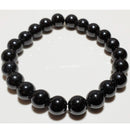 8mm Black Onyx Beaded Elastic Stretch Bracelet | Wild Lotus® | @wildlotusbrand
