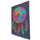 Black Dreamcatcher Tapestry Psychedelic Art Wall Hanging Decor | Wild Lotus® | @wildlotusbrand