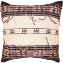 Dhurrie Cotton Fabric Cushion Cover Design Home Accent Furnishing - 16" x 16" | @wildlotusbrand | Wild Lotus®