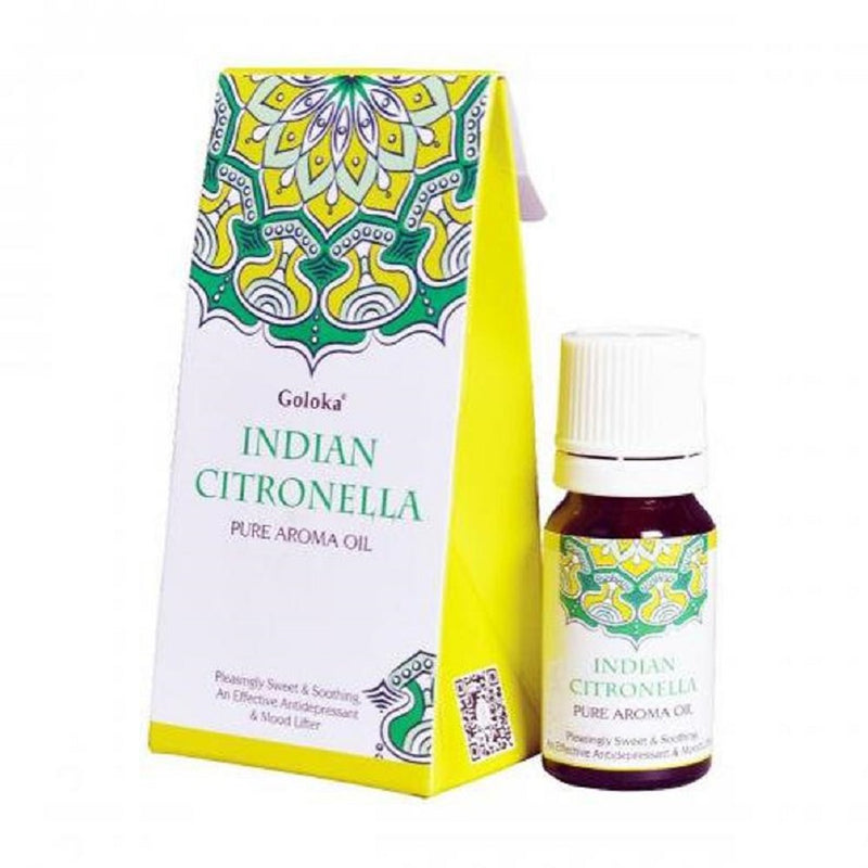 Aromatherapy Oils | Indian Citronella | Goloka | 10 ml Bottles | Wild Lotus