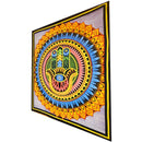 Hand of Fatima Wall Art Room Decoration Cotton Tapestry Full Size Bedspread | @wildlotusbrand | Wild Lotus®