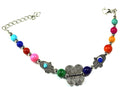 Multi Color Hamsa Hands & Butterfly Bracelet