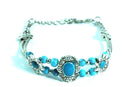 Turquoise Sweet Sunflower Boho Bracelet | Wild Lotus