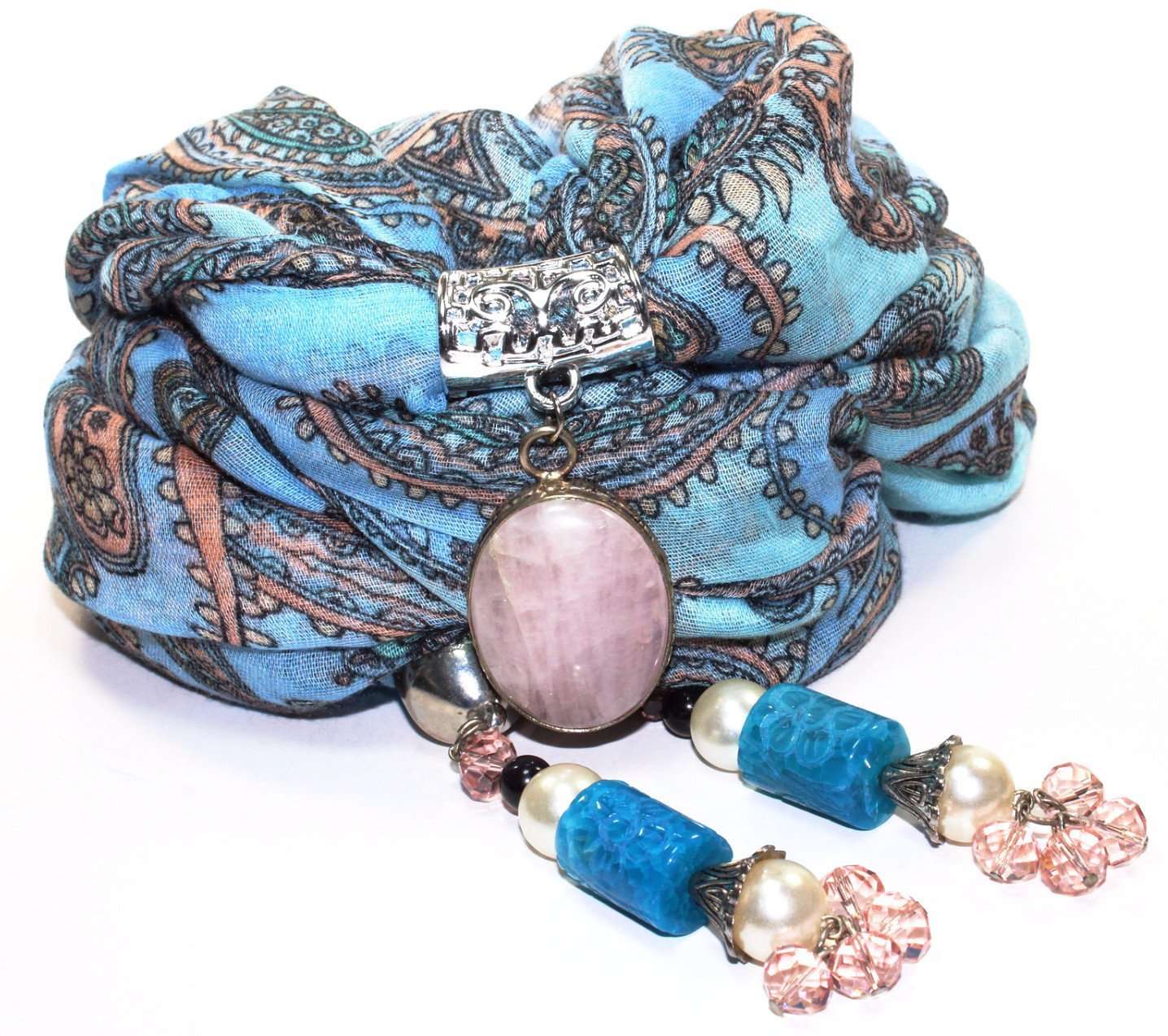 Summertime Paisley Scarf