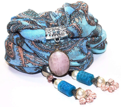 Summertime Paisley Scarf