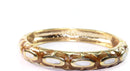 Caramel Candy Hinged Bangle