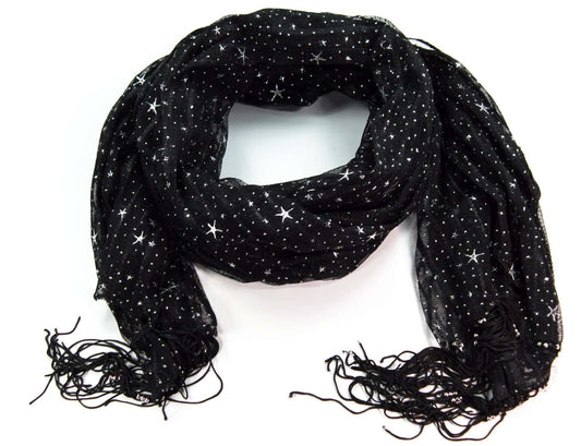 Starry Night Sky Romance Scarf