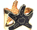 Onyx Starfish Glitz Bangle