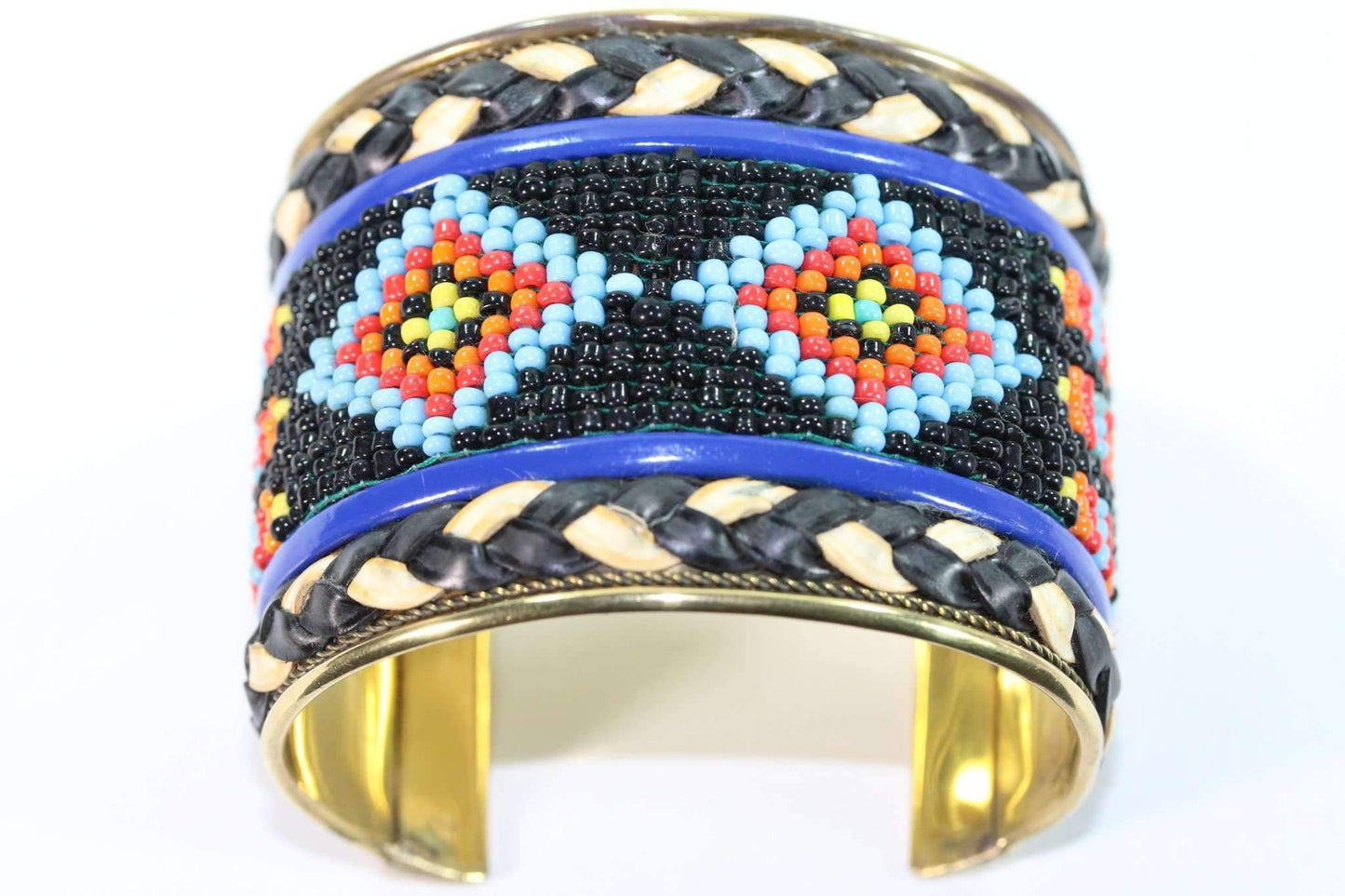 Beaded Cuff Bangles