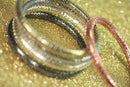 Multi Metallic Bangles Stack | Wild Lotus