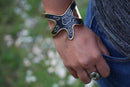 Starfish Glitz Bangle by Wild Lotus