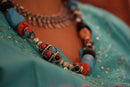 Eastern Flare Resin Beads & Charms Necklace by Wild Lotus