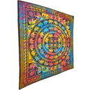 Elephant Mandala Chakra Star Full Size Tapestry Wall Art | @wildlotusbrand | Wild Lotus® | wildlotusbrand.com