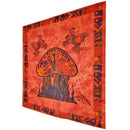Psychedelic Mushroom Garden Tapestry | @wildlotusbrand