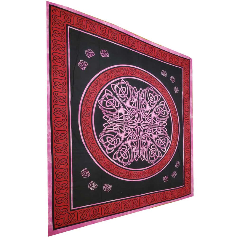Red Abstract Artwork Display Tapestry | Wild Lotus® | @wildlotusbrand | wildlotusbrand.com