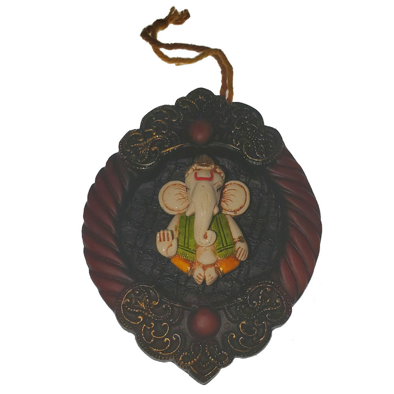 Small Deity Ganesha Ornament Art Design Figurine