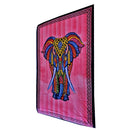 Red Indian Bohemian Elephant Brushstroke Art Tapestry Wall Hanging Decoration