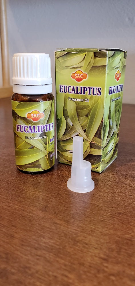 SAC Fragrance Oils | 10 ml Bottle | Aromatherapy | Eucaliptus