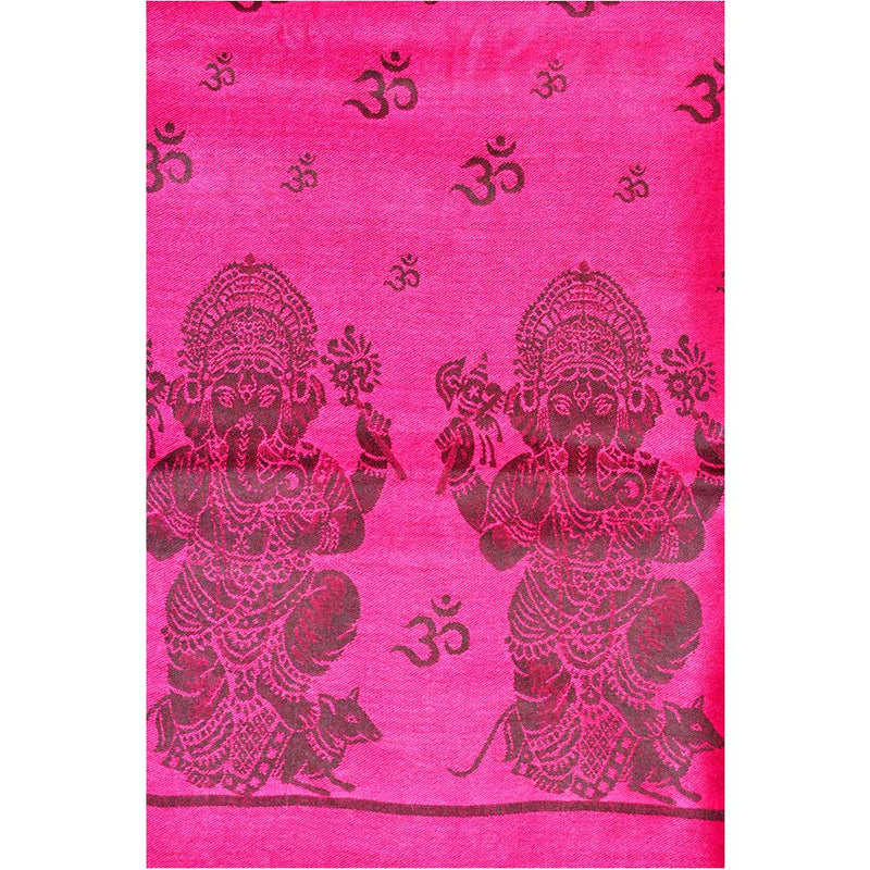 Reversible Scarf Pattern Ganesha Print Shawl | Wild Lotus® | @wildlotusbrand