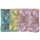 Vibrant Paisley Cotton Fabric Pattern Scarf
