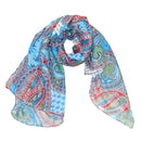 Paisley Print Pattern Cotton Scarf | Wild Lotus® | @wildlotusbrand