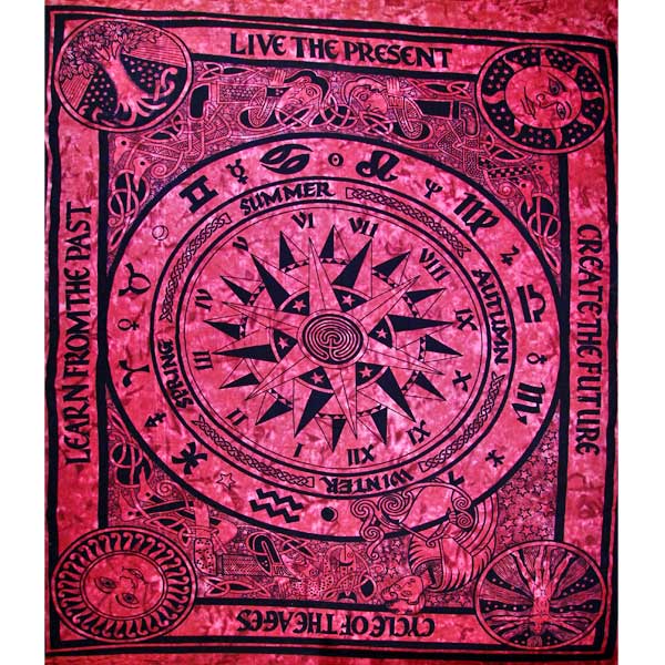 Smokey Violet Cycle Of The Ages Tapestry