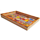 Sui Dhaaga Arnate Collage Laminated Wood Tray