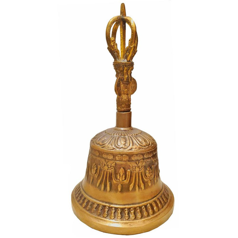 Tibetan Singing Bell with Dorje | Wild Lotus®