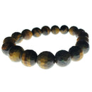 10mm Tigers Eye Beaded Elastic Stretch Bracelet | Wild Lotus® | @giftshopwpb