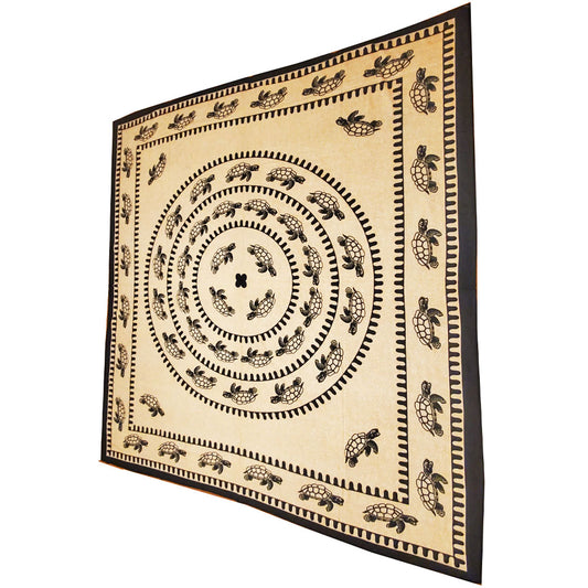 Nautical Mythical Sea Creature Turtle Tapestry | @wildlotusbrand | Wild Lotus | wildlotusbrand.com