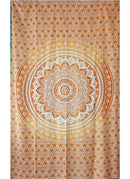 Saffron Ombre Art Pattern Cotton Tapestry Wall Hanging | Wild Lotus® | @wildlotusbrand